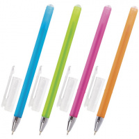 Шариковая ручка Brauberg Fruity ST синяя, 0.7мм, ассорти корпус