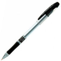 Шариковая ручка Cello Maxiriter 0.6мм, синяя, прозрачный корпус