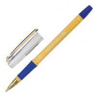 Ручка шариковая Brauberg i-Rite GT Vanilla синяя, 0.5мм, кремовый корпус