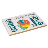 Цветная бумага для принтера Bvg Pastel персиковая, А4, 100 листов, 80г/м2