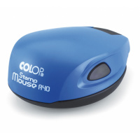 Оснастка карманная круглая Colop Stamp Mouse R40 d=40мм, синяя