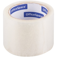 Клейкая лента упаковочная Officespace 72мм х66м, прозрачная, 40мкм