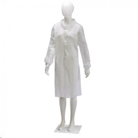 Медицинский халат одноразовый XL, на липучке, 1 шт