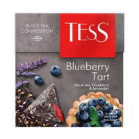 Чай Tess Blueberry Tart (Блюберри Тарт), черный, 20 пирамидок