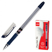 Шариковая ручка Cello Maxriter XS синяя, 0.7мм, масляная основа