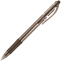 Ручка шариковая автоматическая Pentel BK417 черная, 0.27мм, черный корпус