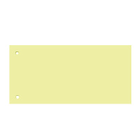 Разделитель листов Brunnen Color Code желтые, 100 разделов, 240х105 мм, 66040-10