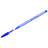 Шариковая ручка Bic Cristal Soft синяя, 1.2мм, синий корпус