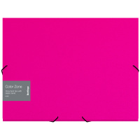 Папка-короб на резинке Berlingo 'Color Zone' А4, 50мм, 1000мкм, розовая