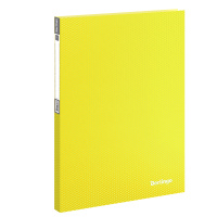 Файловая папка Berlingo Neon желтая, А4, на 40 файлов