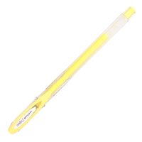 Ручка гелевая Uni UM-120AC, 0.7мм, желтая
