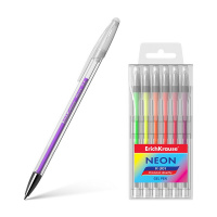 Ручка гелевая ErichKrause R-301 Neon