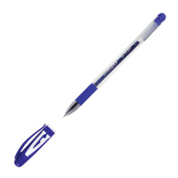 Ручка гелевая OfficeSpace 'A-Gel' синяя, 0,5мм, грип