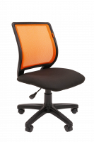 Кресло офисное Chairman 699 ткань, оранжевая, TW, крестовина пластик