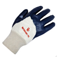 Перчатки защитные Ампаро Нитролайт РЧ универсальный размер, нитриловое покрытие, 448595