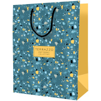 Пакет подарочный 18*23*10см ArtSpace 'Terrazzo', ламинированный