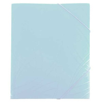 Пластиковая папка на резинке Бюрократ Galaxy белая, A4, GA510wt/816770