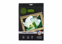 Фотобумага для струйных принтеров Cactus CS-DA419010L А4, 10 листов, 190 г/м2, белая, матовое лён