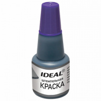 Краска штемпельная TRODAT IDEAL фиолетовая 24 мл, на водной основе, 7711ф, 153080