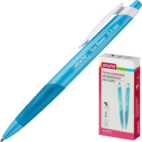 Ручка шариковая Attache Sun Flower,синий корпус,цвет чернил-синий