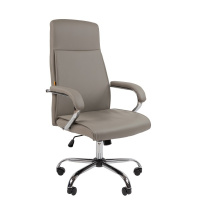 Офисное кресло Chairman CH425 экокожа, серый