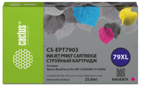 Картридж струйный Cactus CS-EPT7903 79XL пурпурный для Epson WorkForce WF-4630 Pro/WF-4640 Pro/WF-51