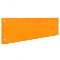 Разделитель листов Attache оранжевые, 100 разделов, 230x120 мм