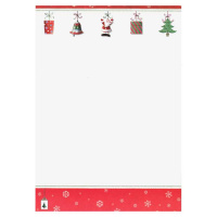 Дизайн-бумага Decadry Classic Collection Рождественские украшения, А4, 90г/м2, 12 листов