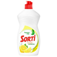 Средство для мытья посуды 450 мл, SORTI (Сорти) 'Лимон', 1098-3