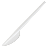Нож одноразовый Officeclean белый, 16.5см, 100шт/уп