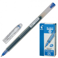 Ручка гелевая Pilot BL-SG-5 синяя, 0.5мм