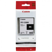 Картридж струйный CANON (PFI-120BK) для imagePROGRAF TM-200/205/300/305, черный, 130 мл, оригинальны