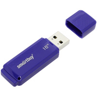 USB флешка Smart Buy Dock 16Gb, 15/5 мб/с, синий