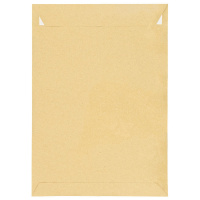 Пакет почтовый бумажный плоский Курт И К С5 162*229мм, коричневый крафт, отр. лента, 90г/м2, 25шт