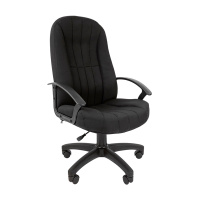 Кресло руководителя Стандарт СТ-85 ткань 15-21, черная, крестовина пластик