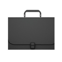 Портфель ErichKrause Matt Classic, А4, пластик, черный