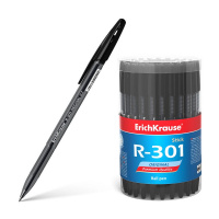 Ручка шариковая ErichKrause R-301 Original Stick 0.7, черная