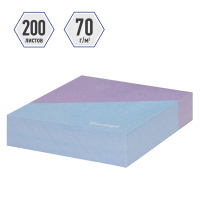 Блок для записей проклеенный Berlingo Haze сиреневый-голубой, 8.5х8.5х2см, 200 листов