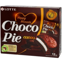 Печенье Lotte Choco-Pie Cacao, 336г, 12шт/уп