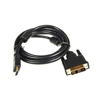 Кабель соединительный DVI-D-HDMI Buro (m-m) 3 м, позолоченные контакты