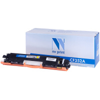 Картридж лазерный Nv Print CF352A желтый, для HP LJ MFP 153/M176/M177, (1000стр.)