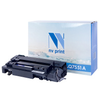 Картридж лазерный Nv Print Q7551A, черный, совместимый