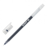 Ручка гелевая Staff Everyday черная, 0.5мм