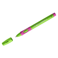 Ручка шариковая Stabilo 'LeftRight' для левшей, синяя, 0,8мм, грип, зеленый/малиновый корпус