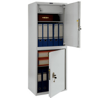 Шкаф металлический для документов Aiko SL-125/2T бухгалтерский, 1252x460x340мм
