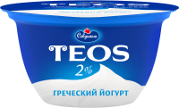 Йогурт Савушкин Teos греческий натуральный 2%, 140г