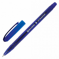 Ручка шариковая Brauberg SoarInk синяя, 0.35мм, синий корпус