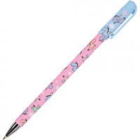 Ручка шариковая BRUNO VISCONTI 'HappyWrite', СИНЯЯ, 'Единорожки', узел 0,5 мм, линия письма 0,3 мм,