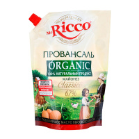 Майонез MR. RICCO Organic Провансаль, 800мл