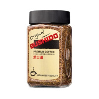 Кофе растворимый Bushido Original 100г, стекло